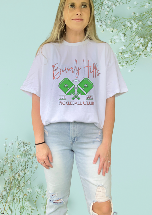 Beverly Hills Pickleball Club Tee